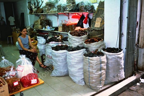 Chinese Vendor, Quingping Medical Market, Guangzhou